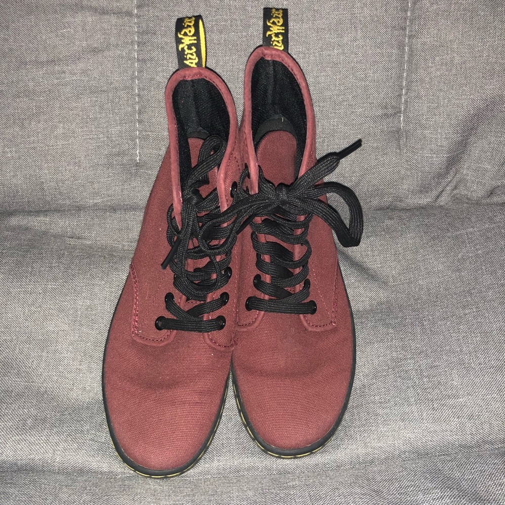 Canvas Dr. Martens
